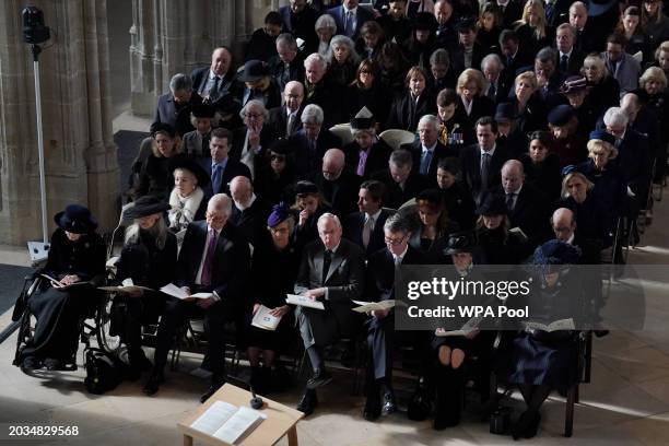 Princess Alexandra the Honourable Lady of Ogilvy, Marina Ogilvy, Prince Andrew, Duke of York, Birgitte, Duchess of Gloucester, Prince Richard, Duke...