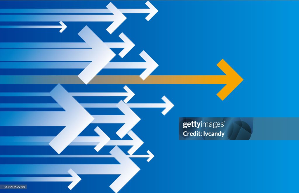 Forward Arrows High-Res Vector Graphic - Getty Images