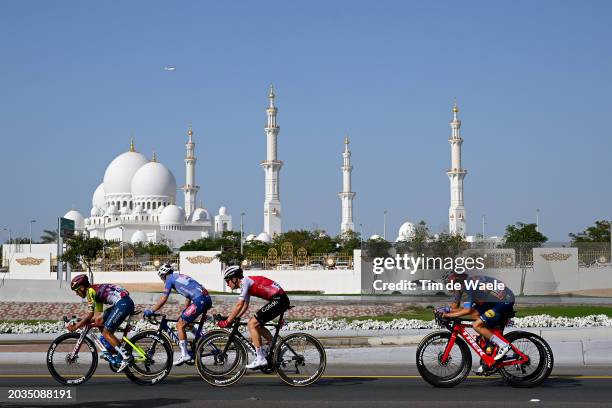 General view of Marco Murgano of Italy and Team Corratec-Vini Fantini, Jonas Rickaert of Belgium, Henri Uhlig of Germany and Team Alpecin-Deceuninck,...