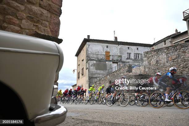 Thomas Champion of France, Harrison Wood of The United Kingdom and Team Cofidis, James Knox of The United Kingdom and Team Soudal - Quick Step and a...