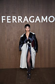 Ferragamo - Arrivals - Milan Fashion Week - Womenswear...