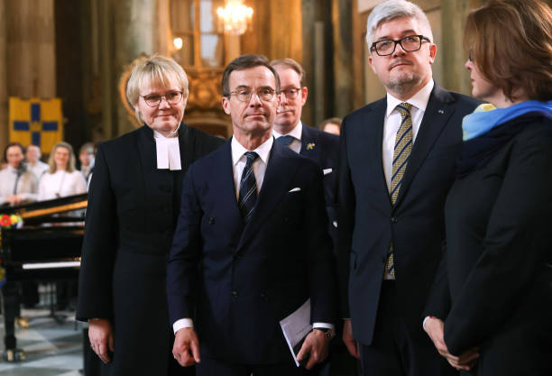 SWE: Swedish Royals Attend A Peace Prayer