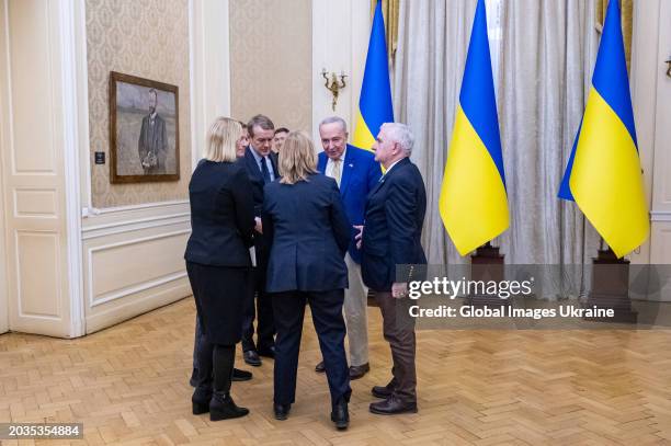 Ambassador to Ukraine Bridget Brink, Sen. Richard Blumenthal, Sen. Michael Bennet, Sen. Maggie Hassan, Senate Majority Leader Charles Schumer, Sen....