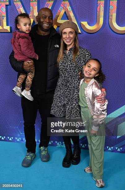 Anna Nightingale and guests attend the Gala screening of "IWAJU" at Rich Mix Cinema on February 24, 2024 in London, England.