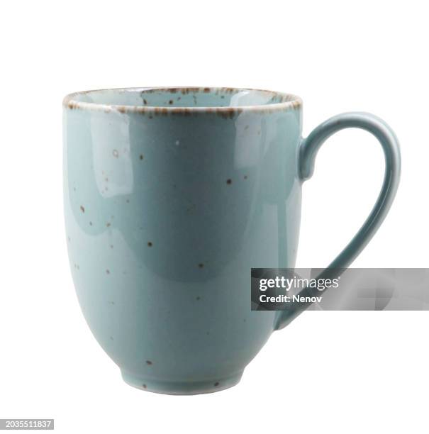 cup isolated on white background - tazza foto e immagini stock
