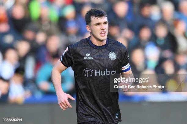 Anis Mehmeti of Bristol City during the Sky Bet Championship match between Sheffield Wednesday and Bristol City at Hillsborough on February 24, 2024...