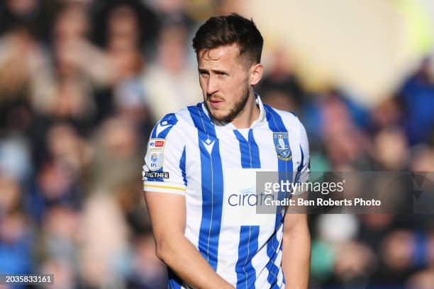 Will Vaulks of Sheffield Wednesday during the Sky Bet Championship match between Sheffield Wednesday and Bristol City at Hillsborough on February 24,...