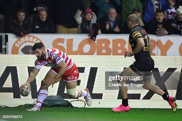 Wigan Warriors v Penrith Panthers - Betfred World Club Challenge Wigan Warriors v Penrith Panthers - Betfred World Club Challenge