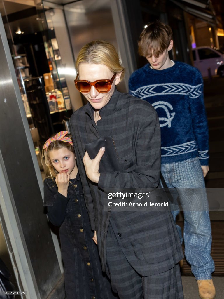 Celebrity Sightings - Day 5 - Milan Fashion Week - Womenswear Fall/Winter 2024-2025