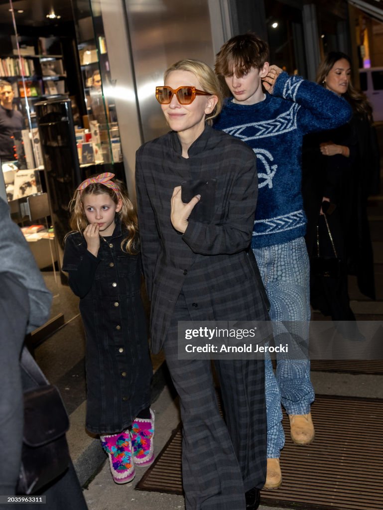 Celebrity Sightings - Day 5 - Milan Fashion Week - Womenswear Fall/Winter 2024-2025