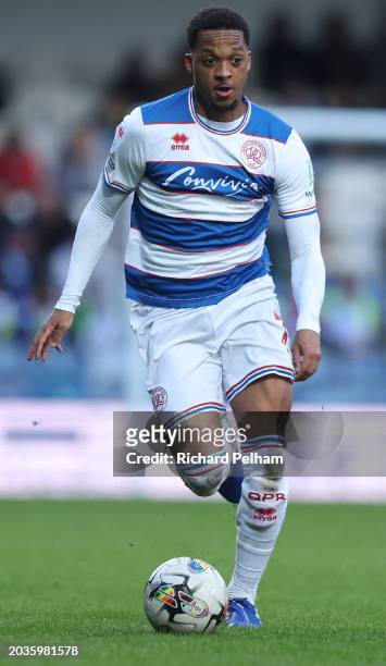 Chris Willock of Queens Park Rangers during the Sky Bet Championship match between Queens Park Rangers and Rotherham United at Loftus Road on...