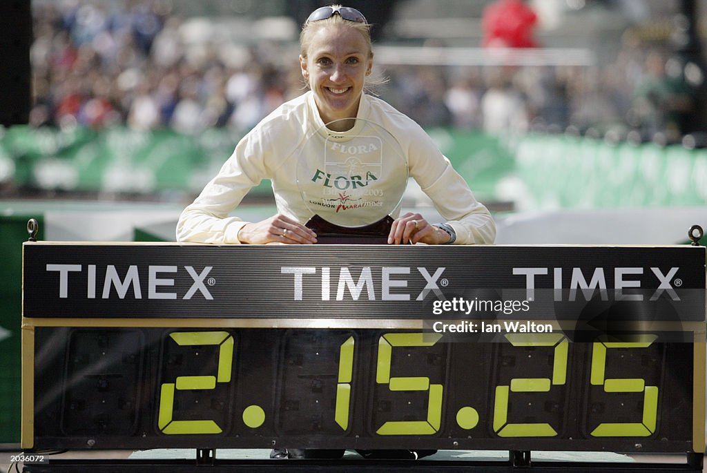 Paula Radcliffe of Great Britain