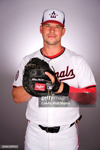 Nationals Riley Adams Riley Adams of the Washington Nationals poses for a portrait during ...