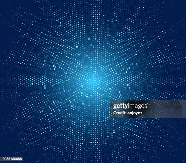abstract blue data background technology vector design - data integration vector stock illustrations