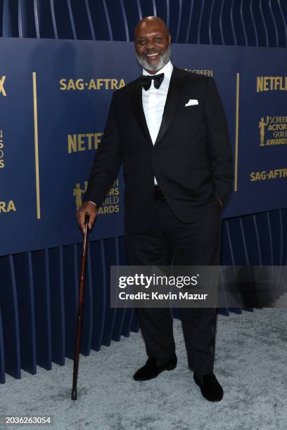 Robert Wisdom attends the 30th Annual Screen Actors Guild Awards at Shrine Auditorium and Expo Hall on February 24, 2024 in Los Angeles, California.