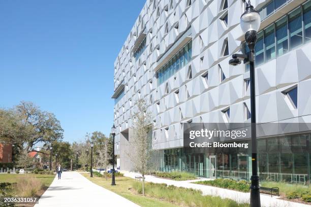 Malachowsky Hall, named after University of Florida alumnus and co-founder of Nvidia Corp. Chris Malachowsky, at the University of Florida in...