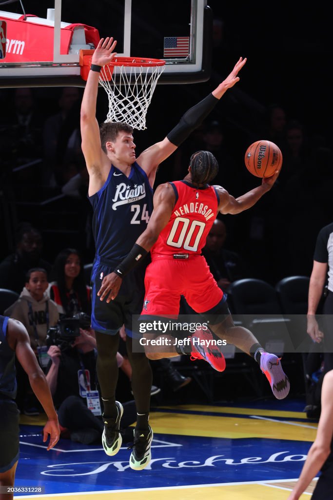 Spring Stars Game Scoot Henderson of Team Tamika during the Rising Stars Game as part ...