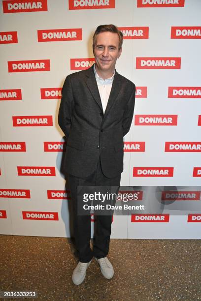 Jack Davenport attends the press night after party for "The Human Body" at The Donmar Warehouse on February 27, 2024 in London, England.