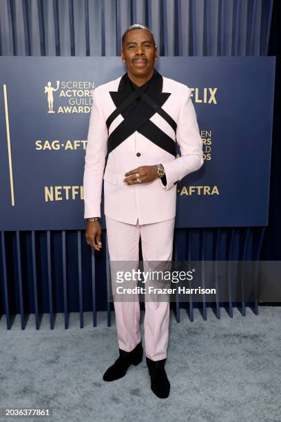 Colman Domingo attends the 30th Annual Screen Actors Guild Awards at Shrine Auditorium and Expo Hall on February 24, 2024 in Los Angeles, California.