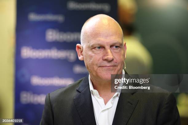 Campbell Wilson, chief executive officer of Air India Ltd., during an interview at the Aviation Festival Asia conference in Singapore, on Wednesday,...