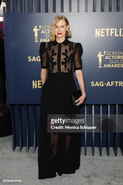 Naomi Watts attends the 30th Annual Screen Actors Guild Awards at Shrine Auditorium and Expo Hall on February 24, 2024 in Los Angeles, California.