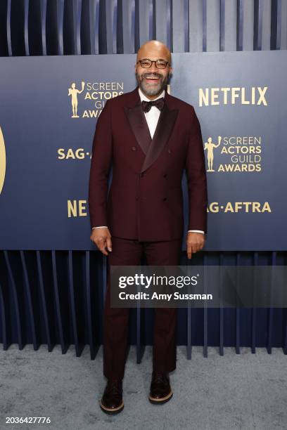 Jeffrey Wright attends the 30th Annual Screen Actors Guild Awards at Shrine Auditorium and Expo Hall on February 24, 2024 in Los Angeles, California.