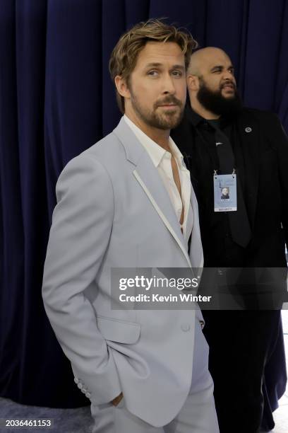 Ryan Gosling attends the 30th Annual Screen Actors Guild Awards at Shrine Auditorium and Expo Hall on February 24, 2024 in Los Angeles, California.