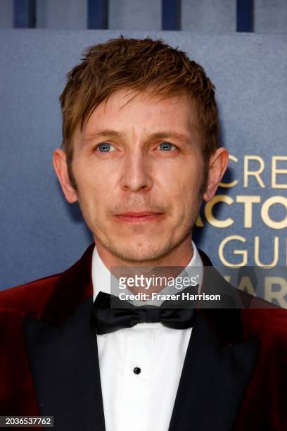 Bronson Webb attends the 30th Annual Screen Actors Guild Awards at Shrine Auditorium and Expo Hall on February 24, 2024 in Los Angeles, California.