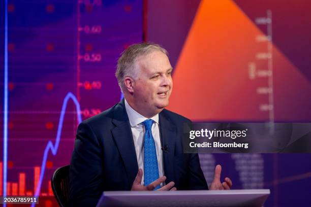 Euan Munro, chief executive officer of Newton Investment Management Ltd., during a Bloomberg Television interview in London, UK, on Wednesday, Feb....