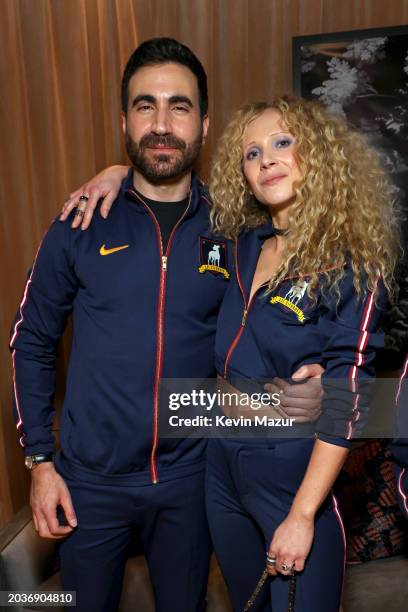 Brett Goldstein and Juno Temple attend PEOPLE's Post Screen Actors Guild Awards Gala at Shrine Auditorium and Expo Hall on February 24, 2024 in Los...