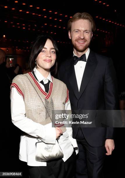 Billie Eilish and Finneas O'Connell attend PEOPLE's Post Screen Actors Guild Awards Gala at Shrine Auditorium and Expo Hall on February 24, 2024 in...