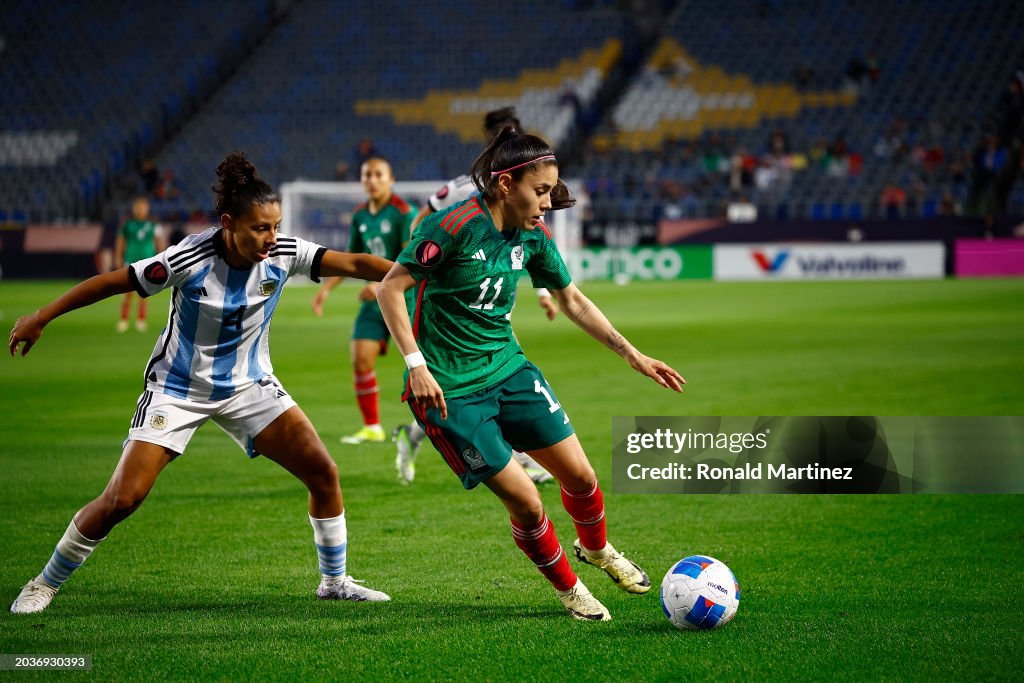 Mexico v Argentina: Group A - 2024 Concacaf W Gold Cup