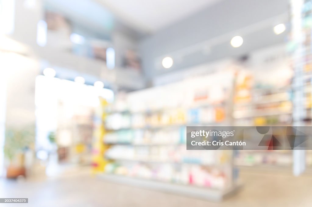 Pharmacy blurred background