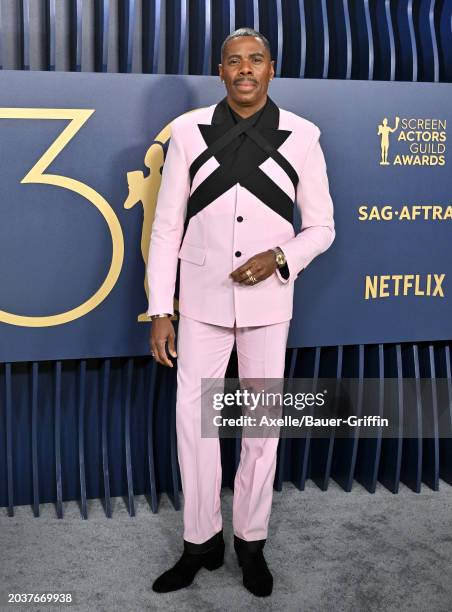 Colman Domingo attends the 30th Annual Screen Actors Guild Awards at Shrine Auditorium and Expo Hall on February 24, 2024 in Los Angeles, California.