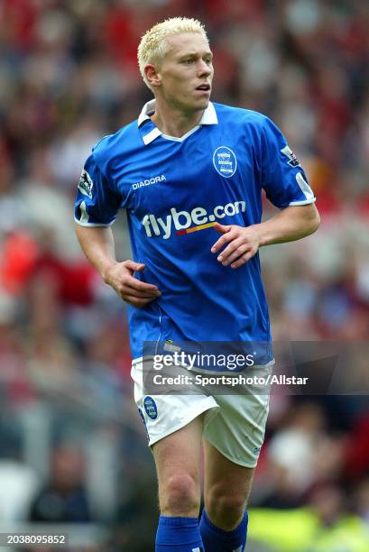 Mikael Forssell of Birmingham City running during the Premier League match between Middlesbrough and Birmingham City at Riverside Stadium on...