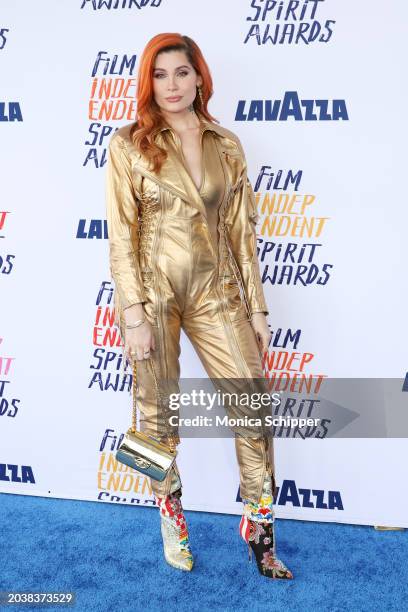 Trace Lysette attends the 2024 Film Independent Spirit Awards on February 25, 2024 in Santa Monica, California.