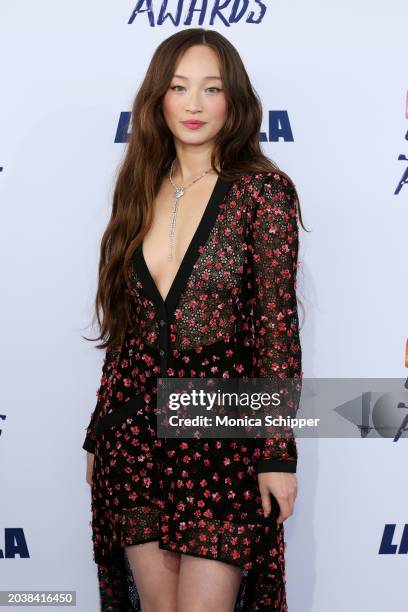 Havana Rose Liu attends the 2024 Film Independent Spirit Awards on February 25, 2024 in Santa Monica, California.