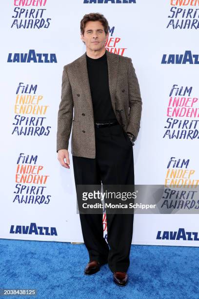 James Marsden attends the 2024 Film Independent Spirit Awards on February 25, 2024 in Santa Monica, California.