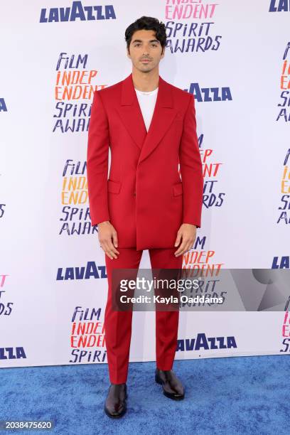 Taylor Zakhar Perez attends the 2024 Film Independent Spirit Awards on February 25, 2024 in Santa Monica, California.