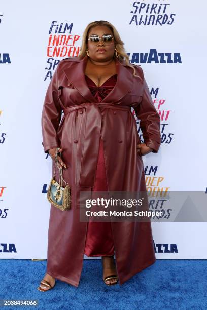 Da'Vine Joy Randolph attends the 2024 Film Independent Spirit Awards on February 25, 2024 in Santa Monica, California.