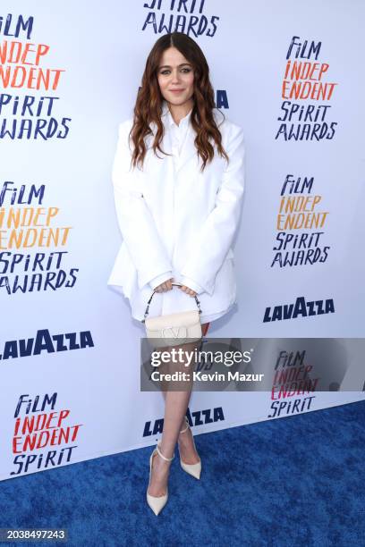 Molly Gordon attends the 2024 Film Independent Spirit Awards on February 25, 2024 in Santa Monica, California.
