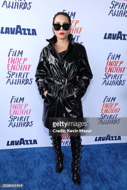 Noomi Rapace attends the 2024 Film Independent Spirit Awards on February 25, 2024 in Santa Monica, California.