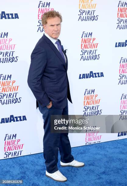 Will Ferrell attends the 2024 Film Independent Spirit Awards on February 25, 2024 in Santa Monica, California.