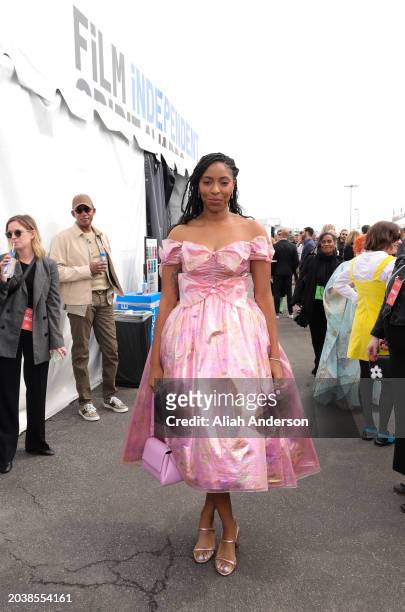 Jessica Williams attends the 2024 Film Independent Spirit Awards on February 25, 2024 in Santa Monica, California.
