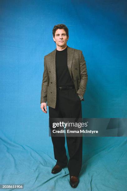 James Marsden poses in the IMDb Portrait Studio at the 2024 Independent Spirit Awards on February 25, 2024 in Santa Monica, California.