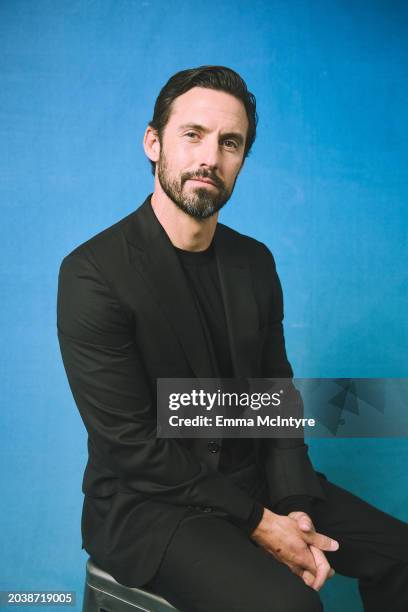 Milo Ventimiglia poses in the IMDb Portrait Studio at the 2024 Independent Spirit Awards on February 25, 2024 in Santa Monica, California.