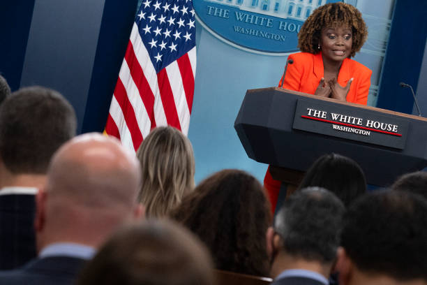 DC: Press Secretary Karine Jean-Pierre Holds White House Press Briefing