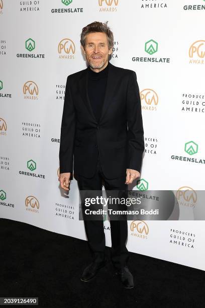 Willem Dafoe attends the 35th Annual Producers Guild Awards at The Ray Dolby Ballroom on February 25, 2024 in Hollywood, California.