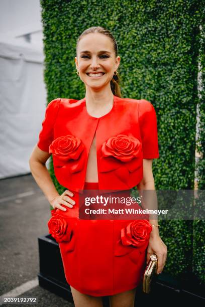 Natalie Portman attends the 2024 Film Independent Spirit Awards on February 25, 2024 in Santa Monica, California.