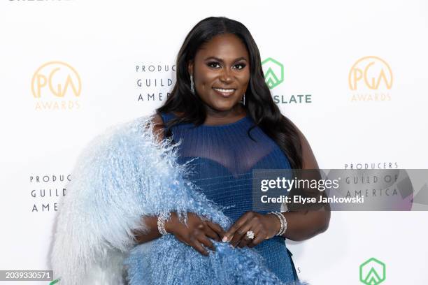 Danielle Brooks attends the 35th Annual Producers Guild Awards at The Ray Dolby Ballroom on February 25, 2024 in Hollywood, California.